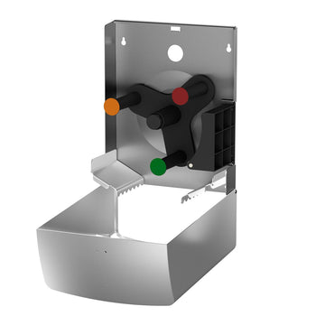 AIR-WOLF | Dupleksowy dozownik rolek papieru na 3 rolki domowe lub 1 dużą rolkę - Prime Gastro