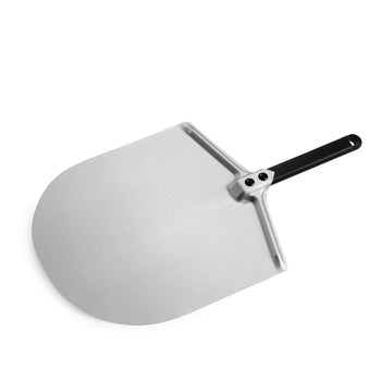 (ZESTAW) Łopatka do pizzy – 305 x 355 mm i szczotka do pieca do pizzy - Prime Gastro