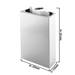 Stacja do płukania porcjowników i łopatek – z zlewem do porcjowników i zintegrowanym sitkiem