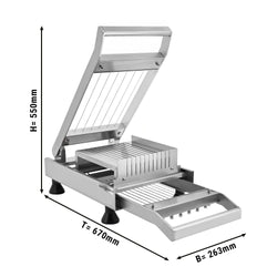 Krajalnica do pralin - 14 & 28 mm - włącznie z 2 ramkami