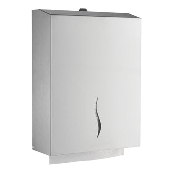 Dozownik ręczników papierowych na 800 ręczników - stal nierdzewna - Prime Gastro