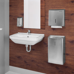 AIR - WOLF | Dozownik ręczników papierowych - na 600 ręczników - stal nierdzewna