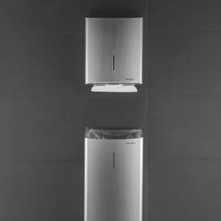 AIR - WOLF | Dozownik ręczników papierowych - na 600 ręczników - stal nierdzewna