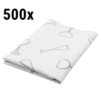 (500 szt.) Ściereczka do polerowania z mikrofibry Evo - 40 x 60 cm - Prime Gastro