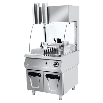 Elektryczny podgrzewacz wiórów - włącznie z podbudową - Prime Gastro