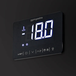 Zamrażarka ze stali nierdzewnej PREMIUM - GN 2/1 - 600 litrów - z 1 drzwiami