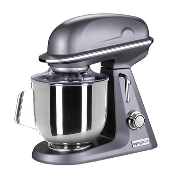 Mikser planetarny - 7 litrów - 350 W - włącznie z 3 nasadkami mieszającymi - szary - Prime Gastro