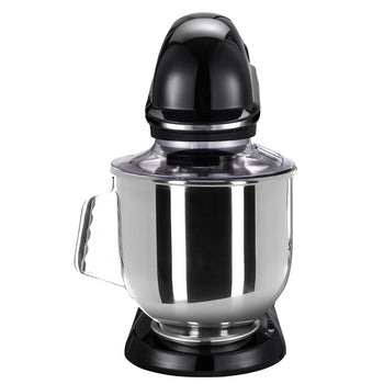 Mikser planetarny - 7 litrów - 350 W - włącznie z 3 nasadkami mieszającymi - czarny mat - Prime Gastro