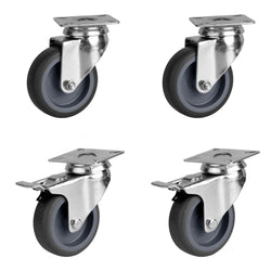 Zestaw rolek do stołów chłodniczych i szaf chłodniczych BKF, EKF, ETK, KF, KSF, SKS, TF i TKSF