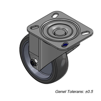 Zestaw rolek do stołów chłodniczych i szaf chłodniczych BKF, EKF, ETK, KF, KSF, SKS, TF i TKSF - Prime Gastro