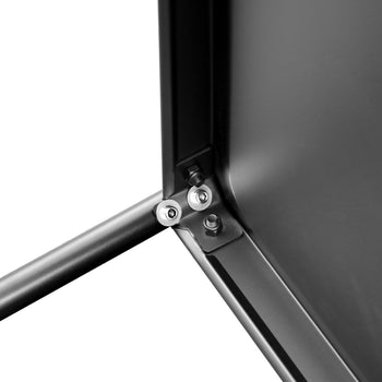 Wózek do serwowania - 1000x500mm - z 3 półkami - Czarny - Prime Gastro