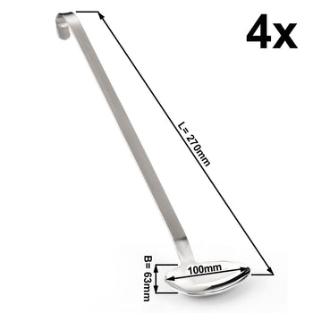(4 sztuki) Łyżka do sosów - Ø 63 mm - Prime Gastro