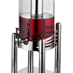 Dozownik soku - 7 litrów - chromowany