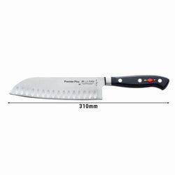 F. DICK | Premier Plus - Santoku - ze żłobieniami - Ostrze: 180mm