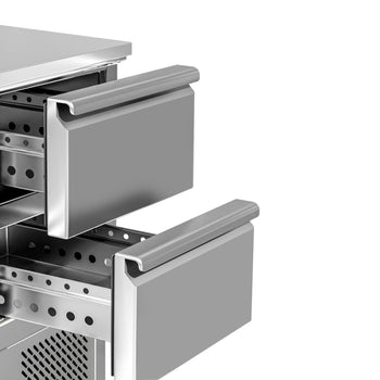 Szafka szufladowa - składająca się z 2x 1/2 szuflady - dla serii SAG - Prime Gastro
