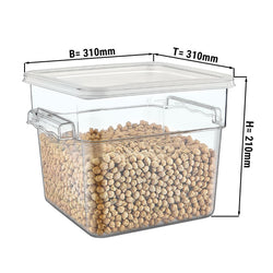 Pojemnik na żywność włącznie z pokrywką - 11,4L