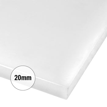 Deska do krojenia – 325 x 530 mm – zgodna z HACCP – biała - Prime Gastro