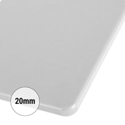 Deska do krojenia - 325 x 530 mm - zgodna z HACCP - biała