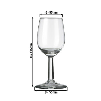 (6 szt.) Szkło migawkowe - VENICE - 70 cc - przezroczyste - Prime Gastro