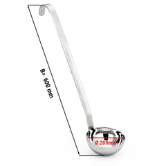 (4 pcs) Ladle / soup ladle - Ø 20 cm