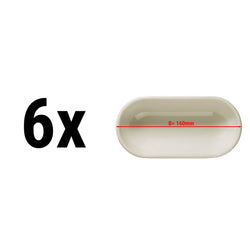 (6 sztuk) TEOS - miska owalna - 16 cm