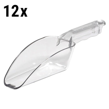 (12 szt.) CAMBRO | CAMWEAR® - szufelka kuchenna z poliwęglanu - 340g - Przezroczysta - Prime Gastro