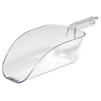 (12 szt.) CAMBRO | CAMWEAR® - szufelka kuchenna z poliwęglanu - 1800g - Przezroczysta - Prime Gastro