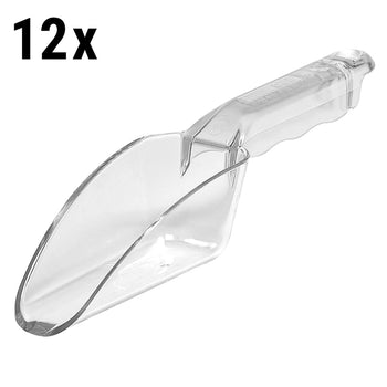 (12 szt.) CAMBRO | CAMWEAR® - szufelka kuchenna z poliwęglanu - 170g - Przezroczysta - Prime Gastro