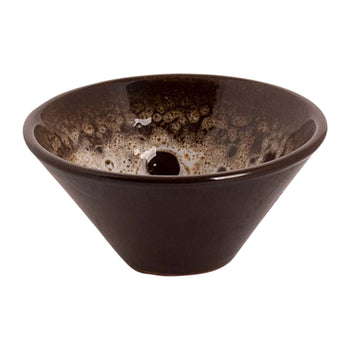 (48 sztuk) SABANA - Miska - Ø 8 cm 50 ml - Brązowy / biały - Prime Gastro