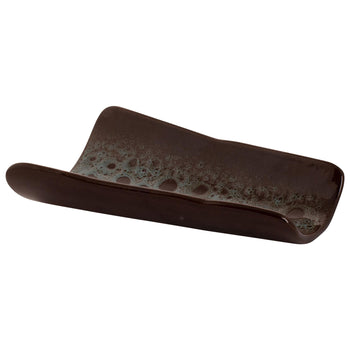 (24 sztuki) TURKEY - Miska - 15,5 x 10 cm - Brązowy / niebieski - Prime Gastro