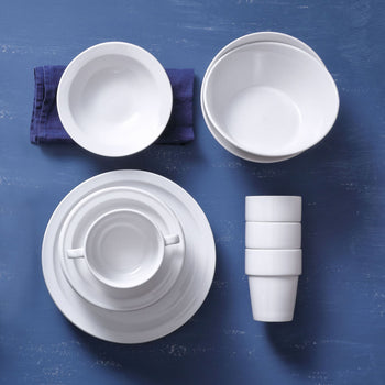 (6 sztuk) BUDGETLINE - Miska Mammoet - 260ml - Biały - Prime Gastro