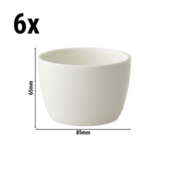 (6 sztuk) LUX - Miska Maastricht - 180ml - Ø 85mm - kość słoniowa - Prime Gastro