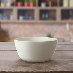 (12 szt.) LUX - Miska Maastricht - 2000 ml - Ø 21 cm - Kość słoniowa