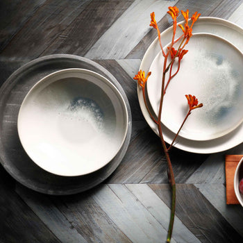 (6 sztuk) NORDIC - miska - Ø 150 mm - 900 ml - zielony/biały - Prime Gastro