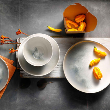 (6 sztuk) NORDIC - miska - Ø 150 mm - 900 ml - zielony/biały - Prime Gastro