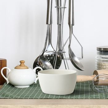 (12 szt.) LUX - Miska owalna Maastricht - 10 cl - 13 x 10 cm - kość słoniowa - Prime Gastro