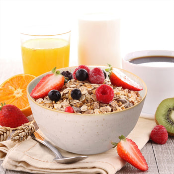 (12 szt.) LIGHT BLUE SEA - Miska - 800 ml - Ø 15 cm - Biała - Prime Gastro