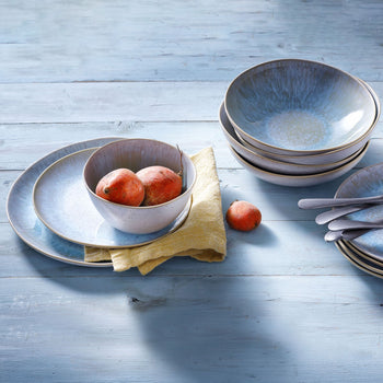 (6 sztuk) LIGHT BLUE SEA - Płaski talerz - Ø 285 mm - Niebieski - Prime Gastro