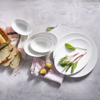 (6 sztuk) WHITE DELIGHT - Miska - 160x105mm - 200ml - Biały - Prime Gastro