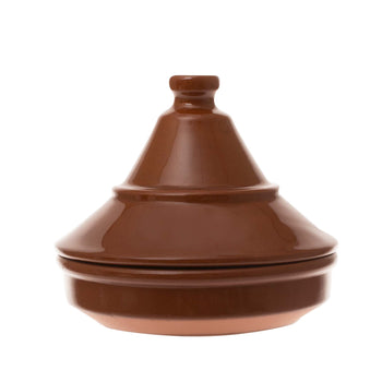 (6 sztuk) CLASSICO - Miska do tapas z pokrywką - Ø 14 cm - Brązowy - Prime Gastro