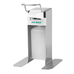 AIR - WOLF | Dozownik mydła i płynu dezynfekującego z dźwignią obsługi - 500ml - stal nierdzewna