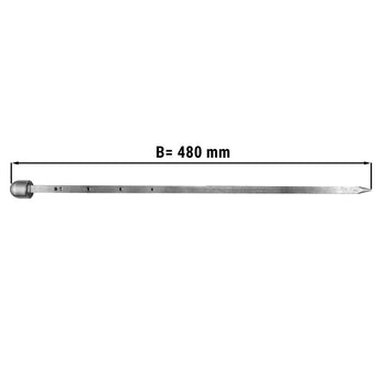 Szpikulec do kebaba dla DUI6R - maks. długość szpikulca 480 mm - Prime Gastro