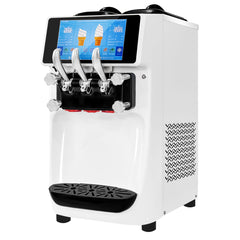 Soft ice cream machine - 30-32 liters/hour - 2.6 kW - with display