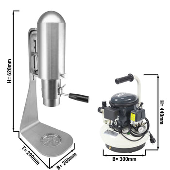 UNICA prasa do lodów spaghetti z maszyną do formowania spaghetti - Prime Gastro