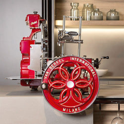 BERKEL | Krajalnica z kołem zamachowym B114 - Ostrze: Ø 319 mm - Czerwona