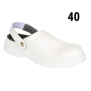 Buty ochronne Steelite SB - Biały - Rozmiar: 40 - Prime Gastro