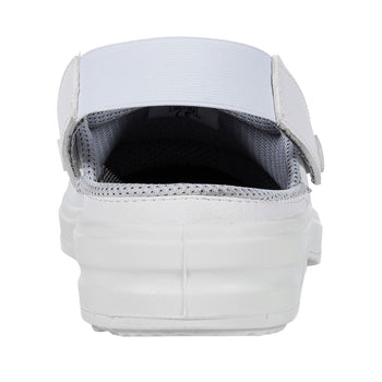 KARLOWSKY | Klapki Robocze Oxford - Biały - Rozmiar: 41 - Prime Gastro