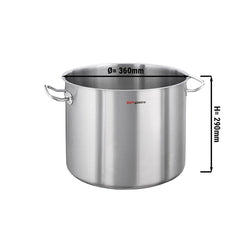 Garnek do zupy - Ø 360 mm - wysokość 290 mm