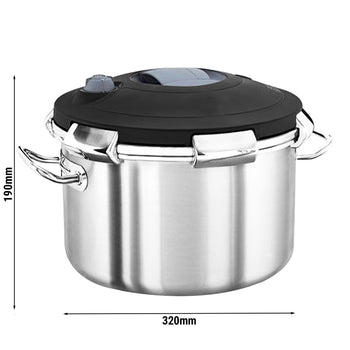 Szybkowar - Ø 320 mm - wysokość 190 mm - włącznie z pokrywą - Prime Gastro
