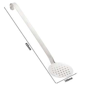 Łyżka cedzakowa - Ø 100 mm - długość uchwytu: 320 mm - Prime Gastro